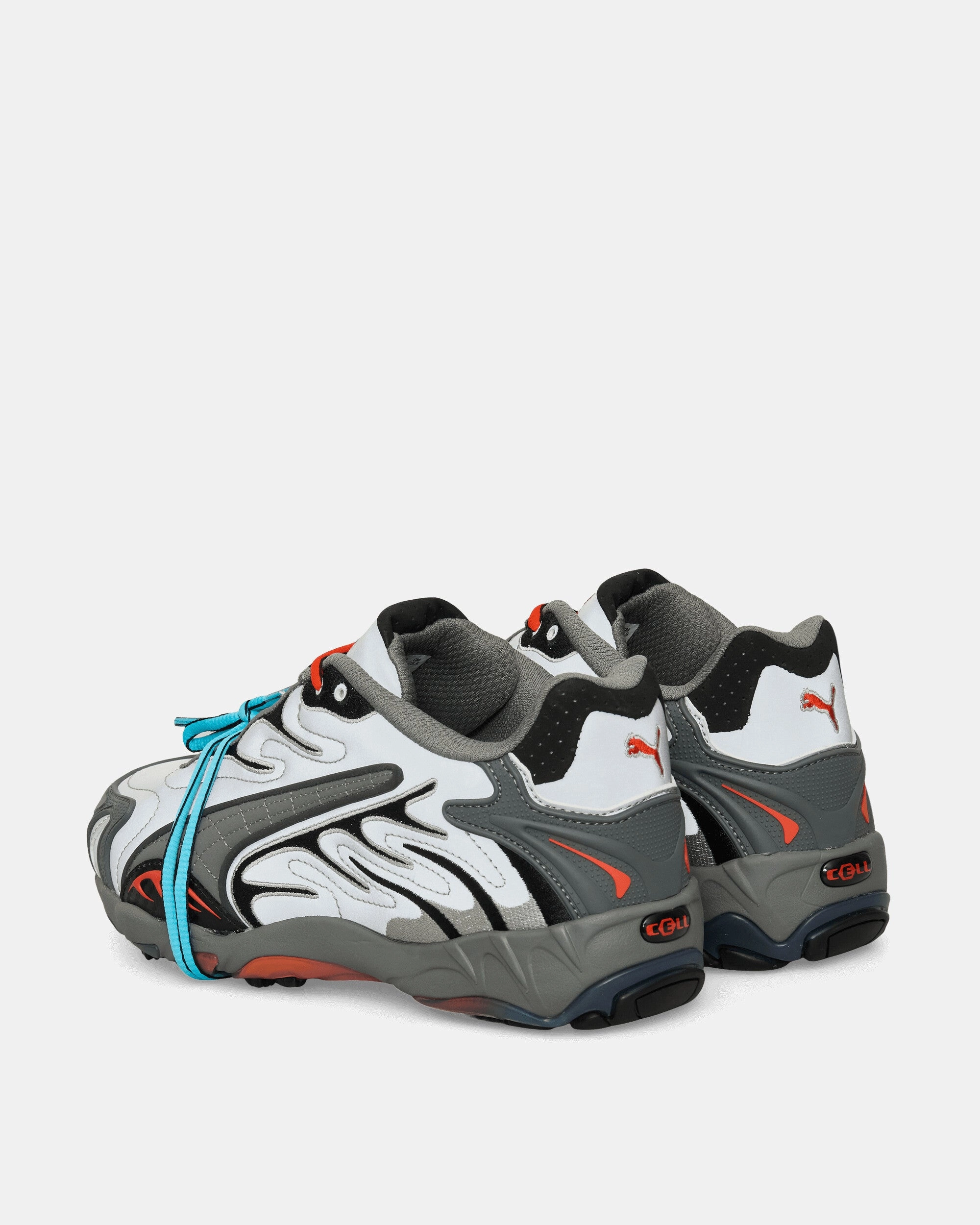 A$AP Rocky Inhale Reflective Sneakers Grey Modern Athletic Shoes