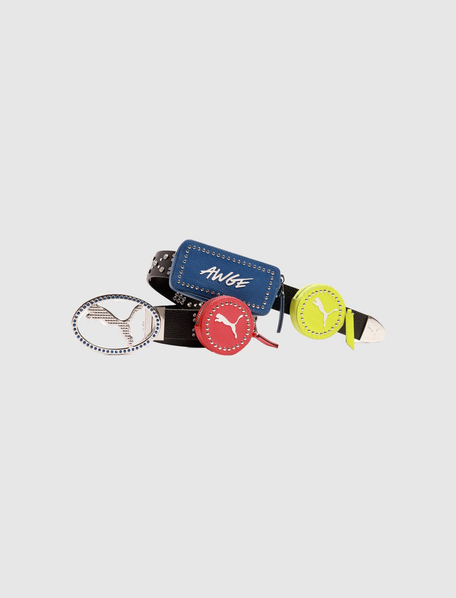 A$AP ROCKY LEATHER BELT Breathable Daily Trainers