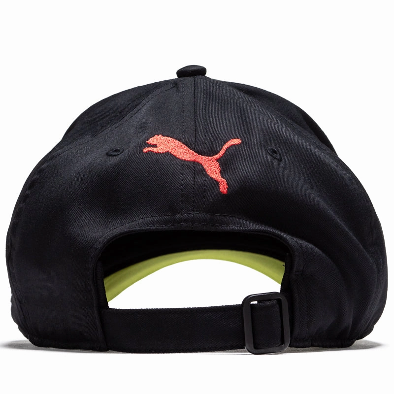 A$AP Rocky x Puma AWGE Racing Strapback - Black/Lime Sheen Puma trainer style images