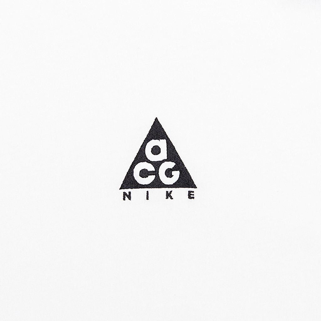 ACG Logo S/S Shirt - Summit White/Black Nike Foam Comfort Trainers