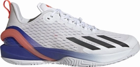 Adidas Adizero Cybersonic Mens Shoes (Cloud White/Core Black/Solar Red) Adidas padel shoes