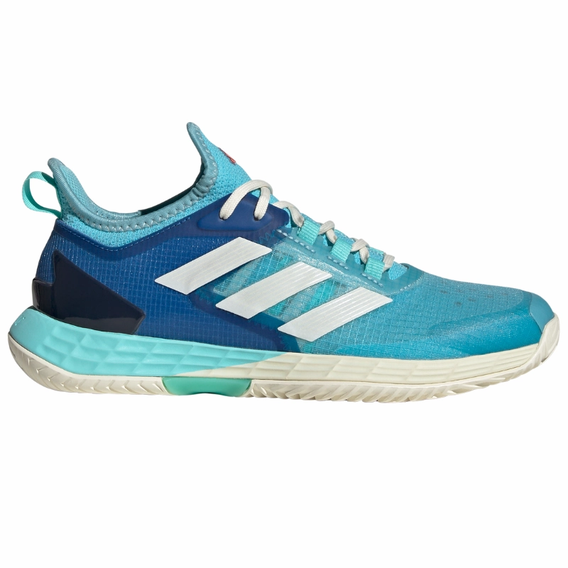 Adidas Adizero Ubersonic Womens Tennis Shoes - Turquoise / Off White Adidas tennis footwear