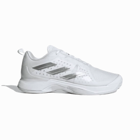 Adidas Avacourt Shoes (Cloud White/Silver Metallic/Cloud White) Adidas padel shoes