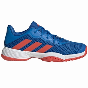 Adidas Barricade Kids Tennis Shoes - Bright Royal Blue Adidas tennis footwear