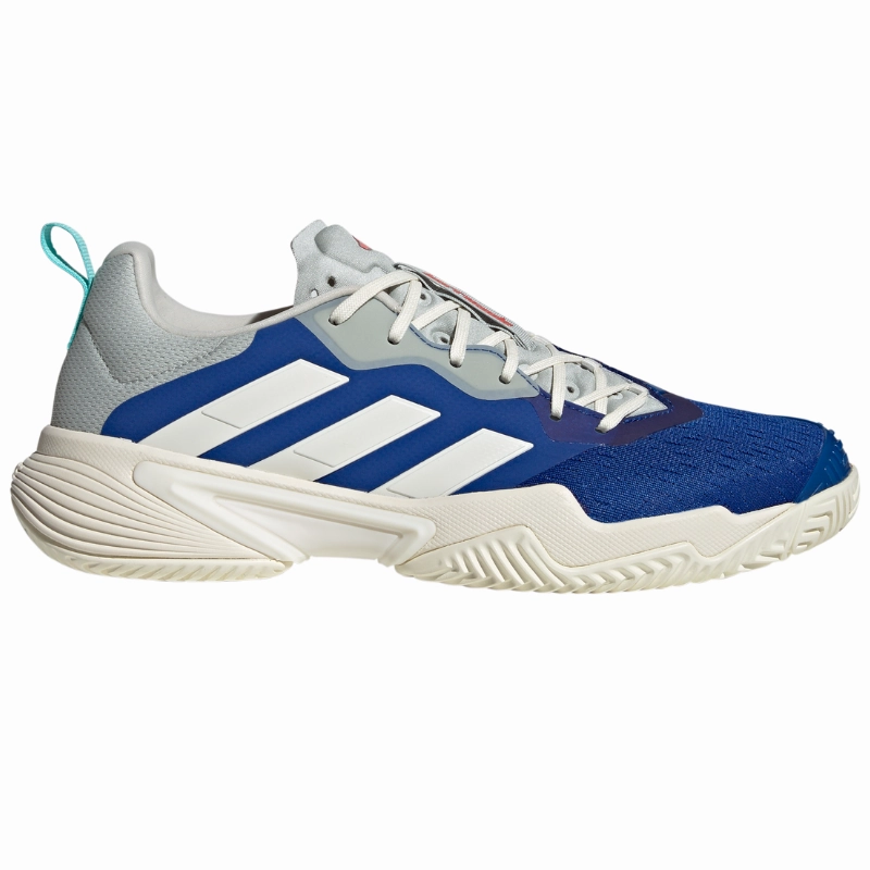 Adidas Barricade Mens Tennis Shoes - Team Royal Blue / Off White / Bright Red Adidas tennis footwear