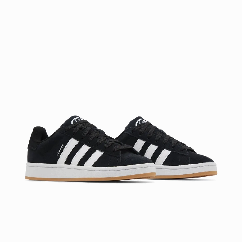 adidas Campus 00s Black White Gum (Kids) Adidas Sporty Lifestyle Shoes