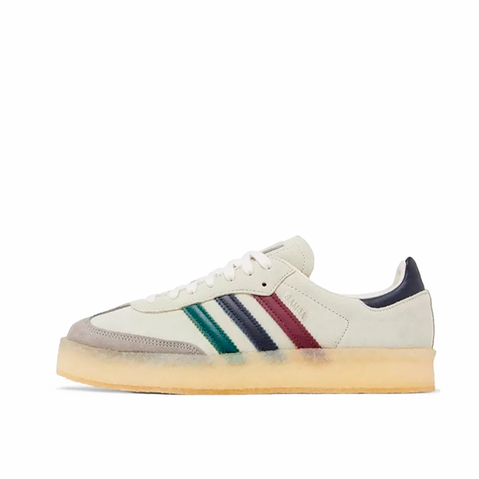 adidas Clarks 8th Street Samba by Ronnie Fieg Kithmas White Multi Adidas athletic footwear for all-day wear