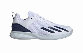 Adidas Courtflash Speed Padel Shoes (Cloud White/Dark Blue/Halo Blue) Adidas padel shoes