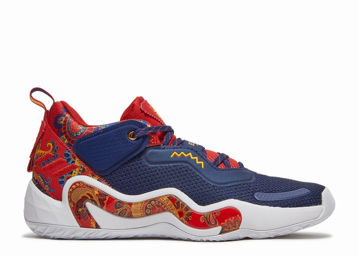adidas D.O.N. Issue #3 Bel-Air Athletics Dark Blue Adidas casual shoes with modern design