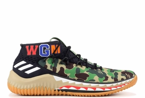 Adidas Dame 4 A Bathing Ape Camo Adidas casual shoes with modern design