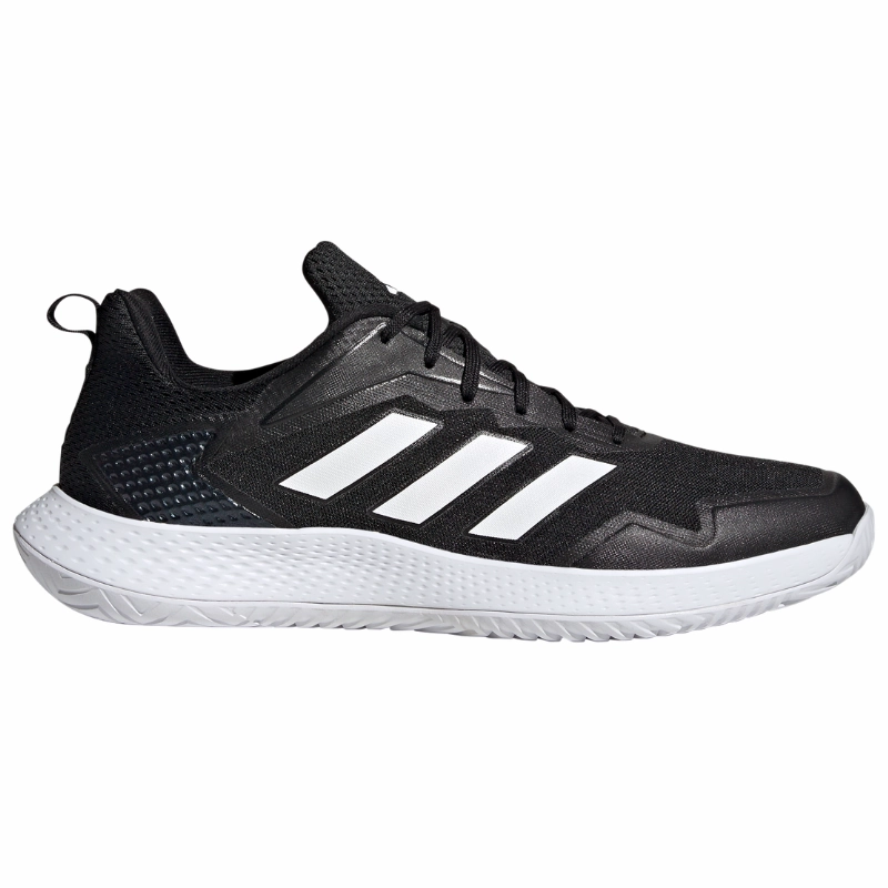 Adidas Defiant Speed Mens Tennis Shoes - Core Black / White / Grey Four Adidas tennis footwear