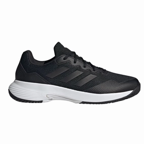 Adidas Game Court 2.0 Men Tennis Shoes - Core Black/Core Black/Grey Four Adidas tennis footwear