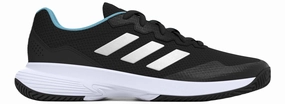 Adidas Gamecourt 2 AC Padel Shoes (Women's, Black/Turquoise) Adidas padel shoes