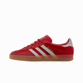 adidas Gazelle Indoor Better Scarlet Hazy Green (Women's) Adidas athletic footwear for all-day wear