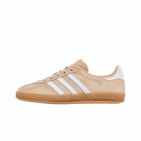 adidas Gazelle Indoor Magic Beige (Women's) Adidas athletic footwear for all-day wear