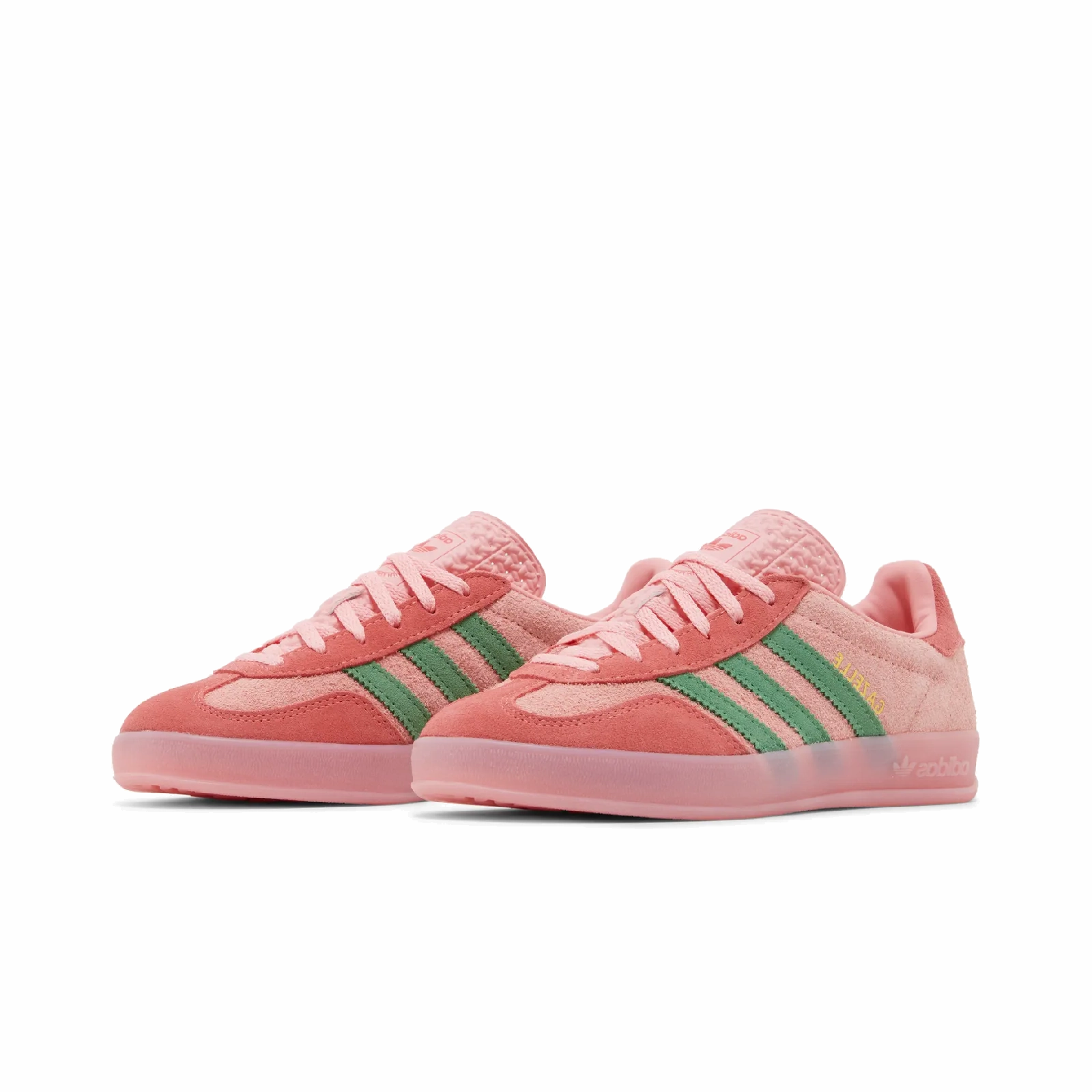 adidas Gazelle Indoor Semi Pink Spark Preloved Scarlet (Women's) Adidas Sporty Lifestyle Shoes