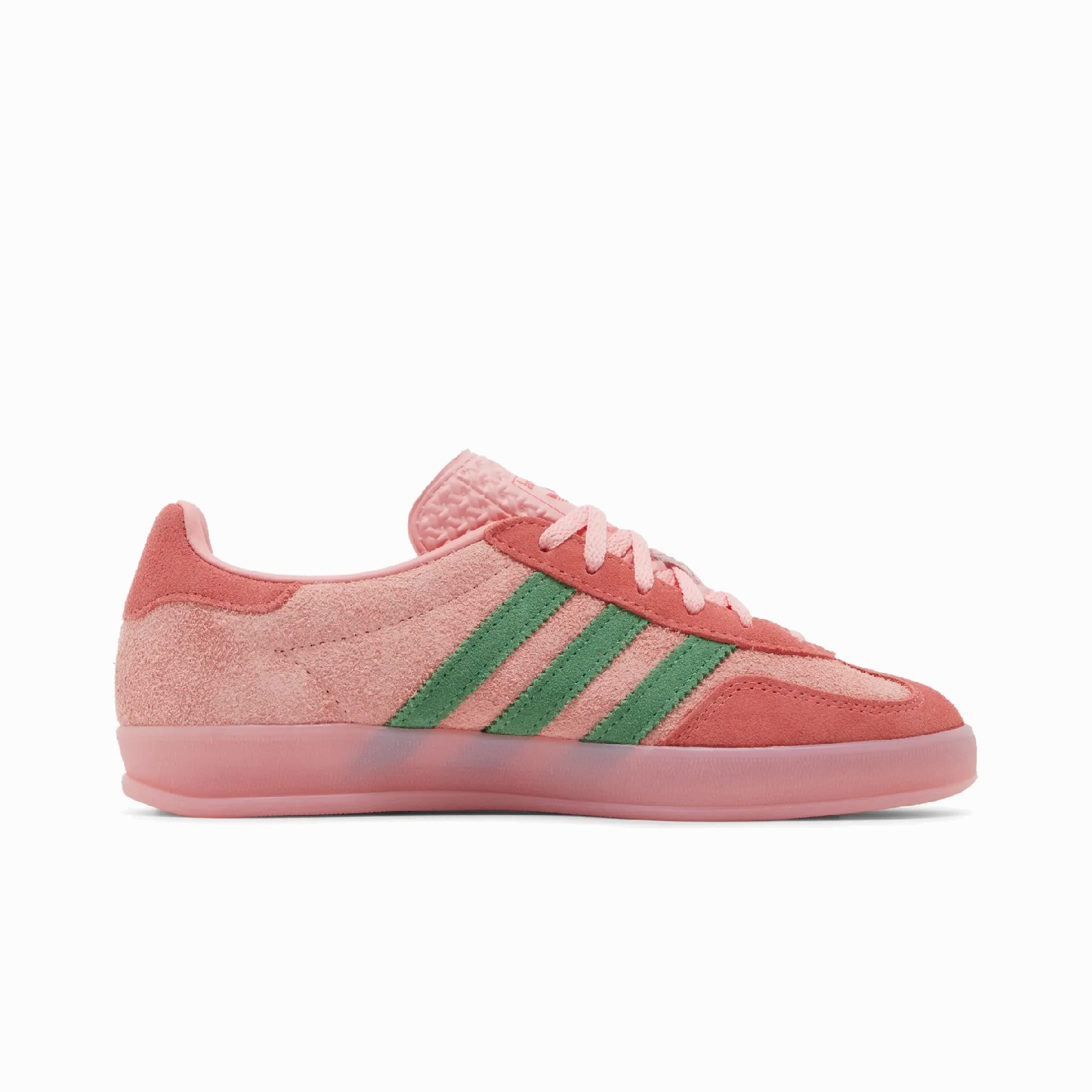 adidas Gazelle Indoor Semi Pink Spark Preloved Scarlet (Women's) Adidas Sporty Lifestyle Shoes