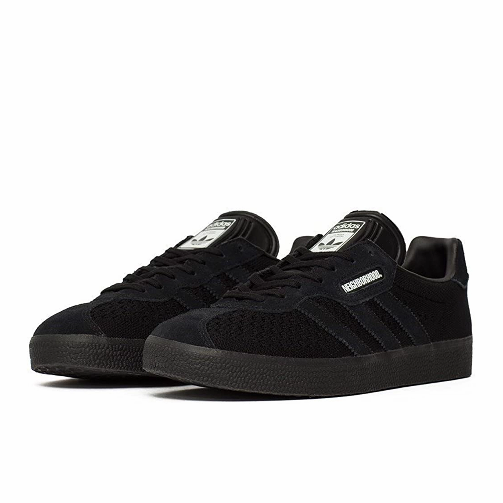 adidas Gazelle Super Neighborhood Triple Black Adidas Sporty Lifestyle Shoes