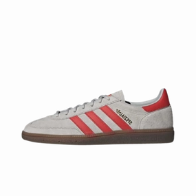 adidas Handball Spezial Grey Hi-Res Red Adidas athletic footwear for all-day wear