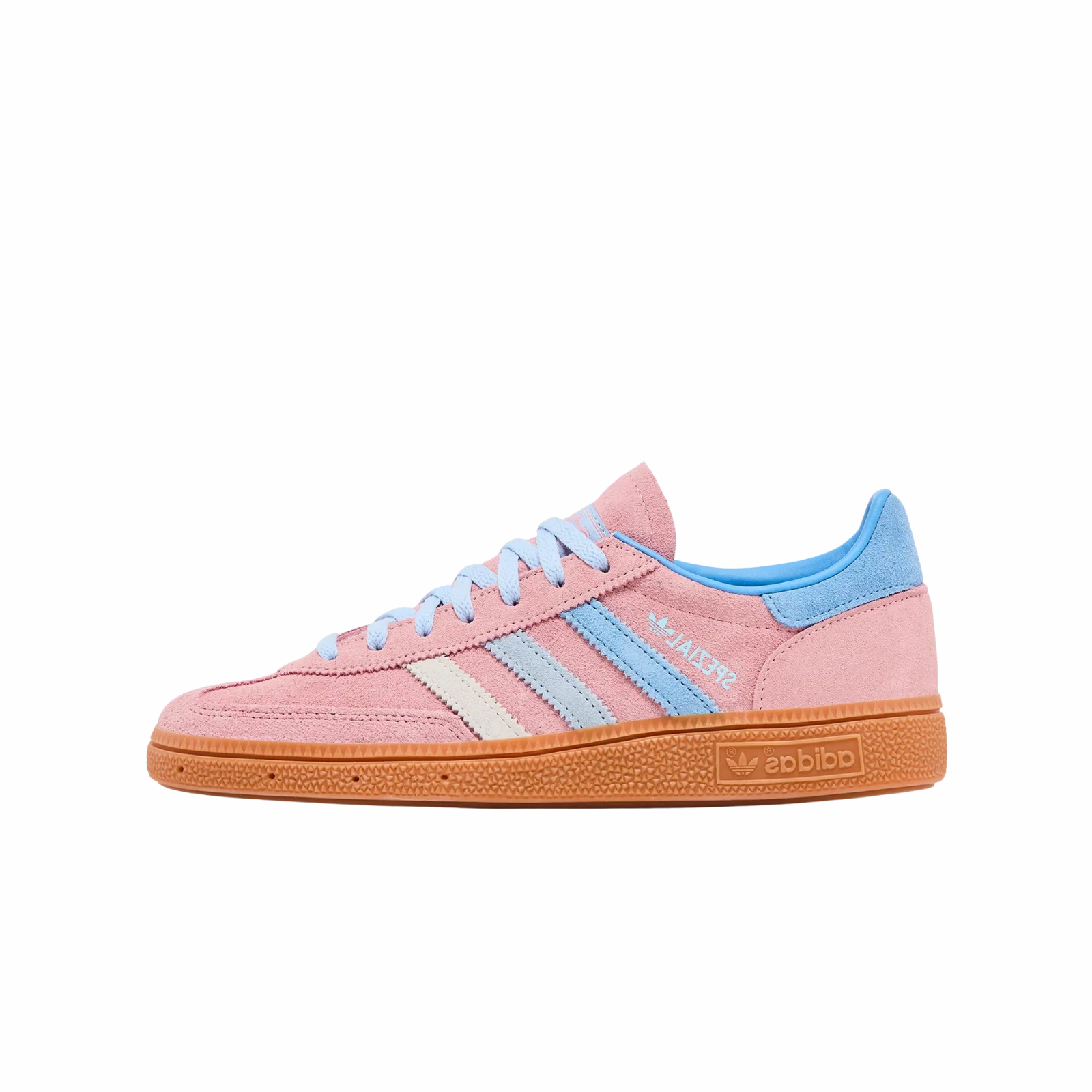 adidas Handball Spezial Semi Pink Spark (Women's) Adidas athletic footwear for all-day wear