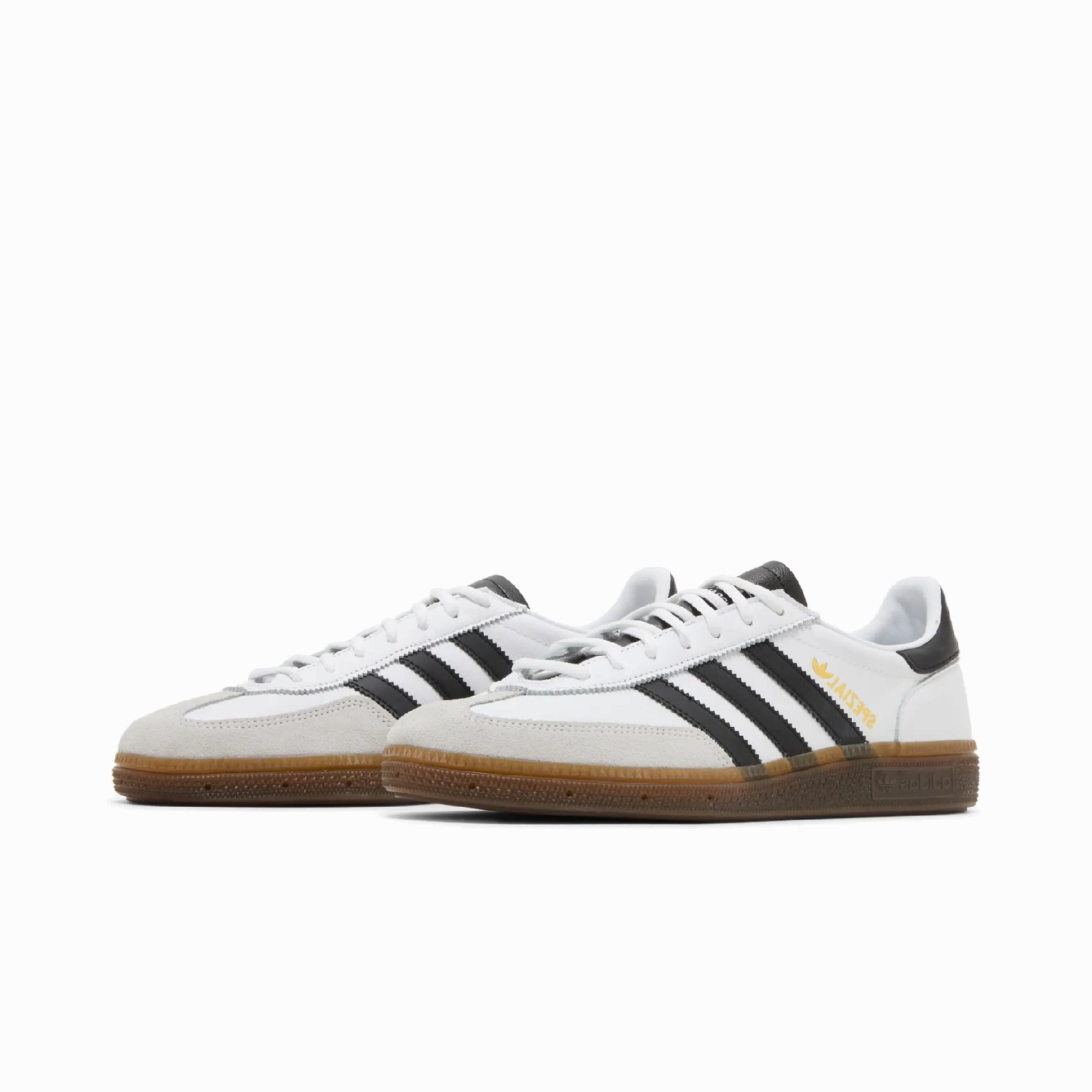 adidas Handball Spezial White Black Gum Adidas Sporty Lifestyle Shoes