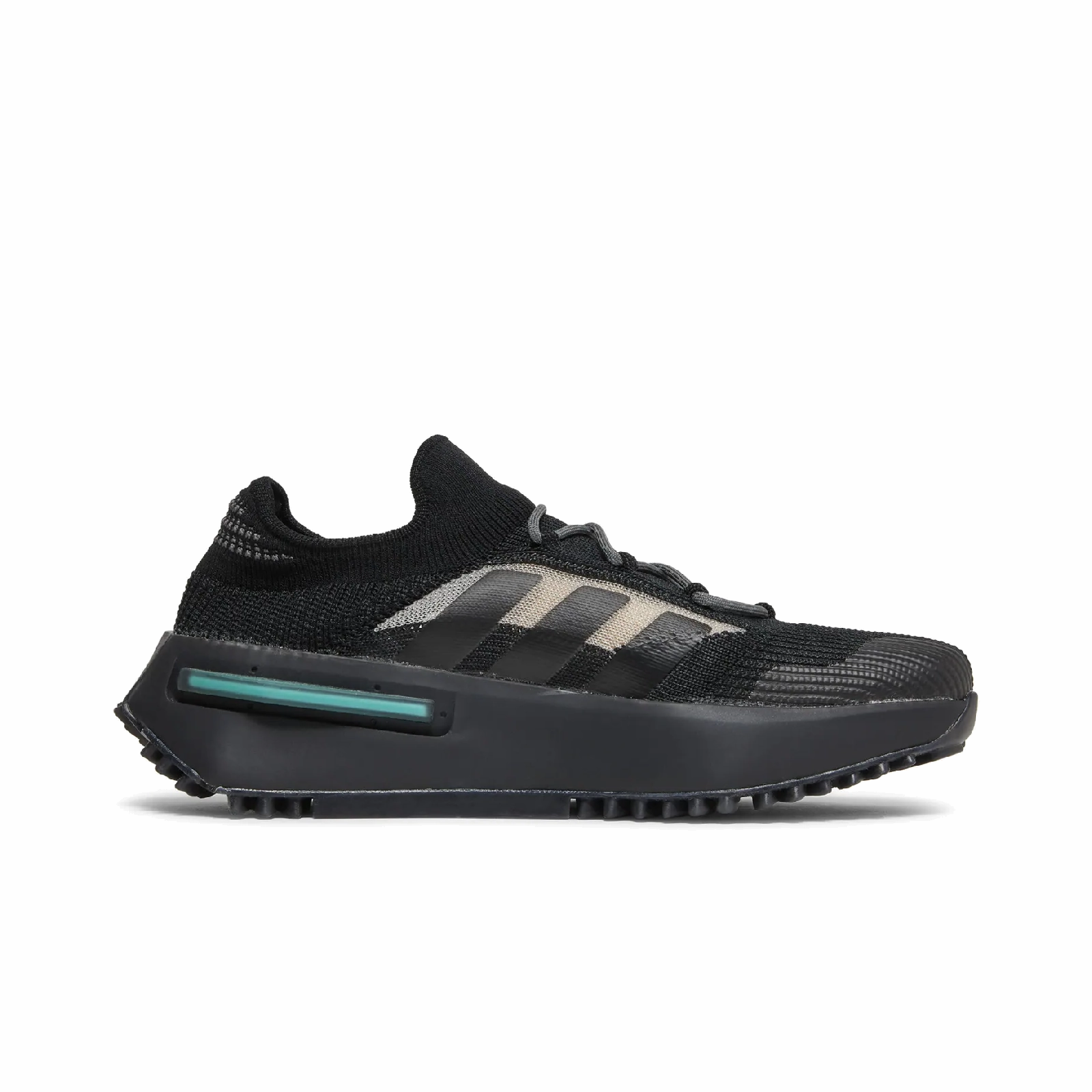 adidas NMD S1 Black Altered Blue Adidas Sporty Lifestyle Shoes