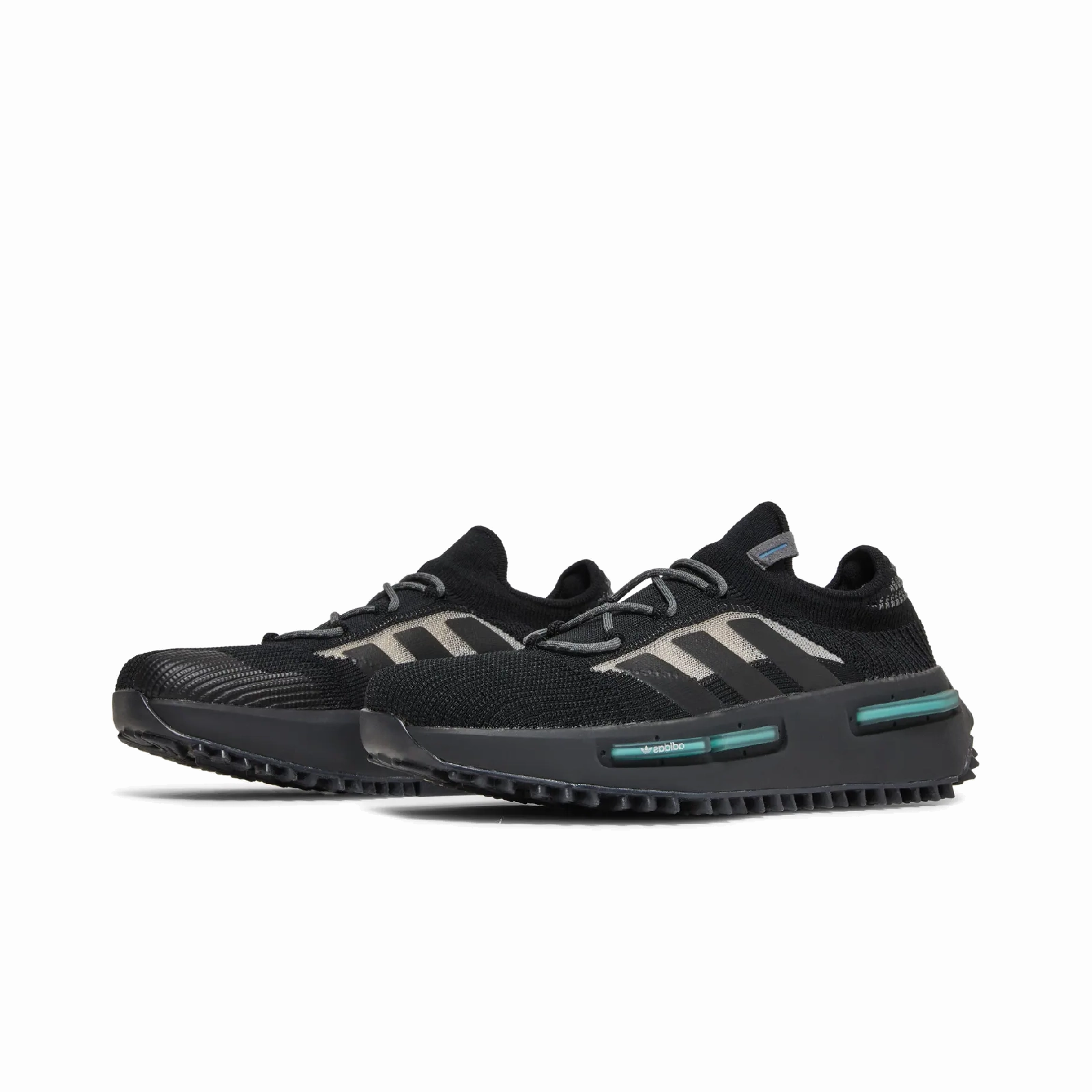 adidas NMD S1 Black Altered Blue Adidas Sporty Lifestyle Shoes