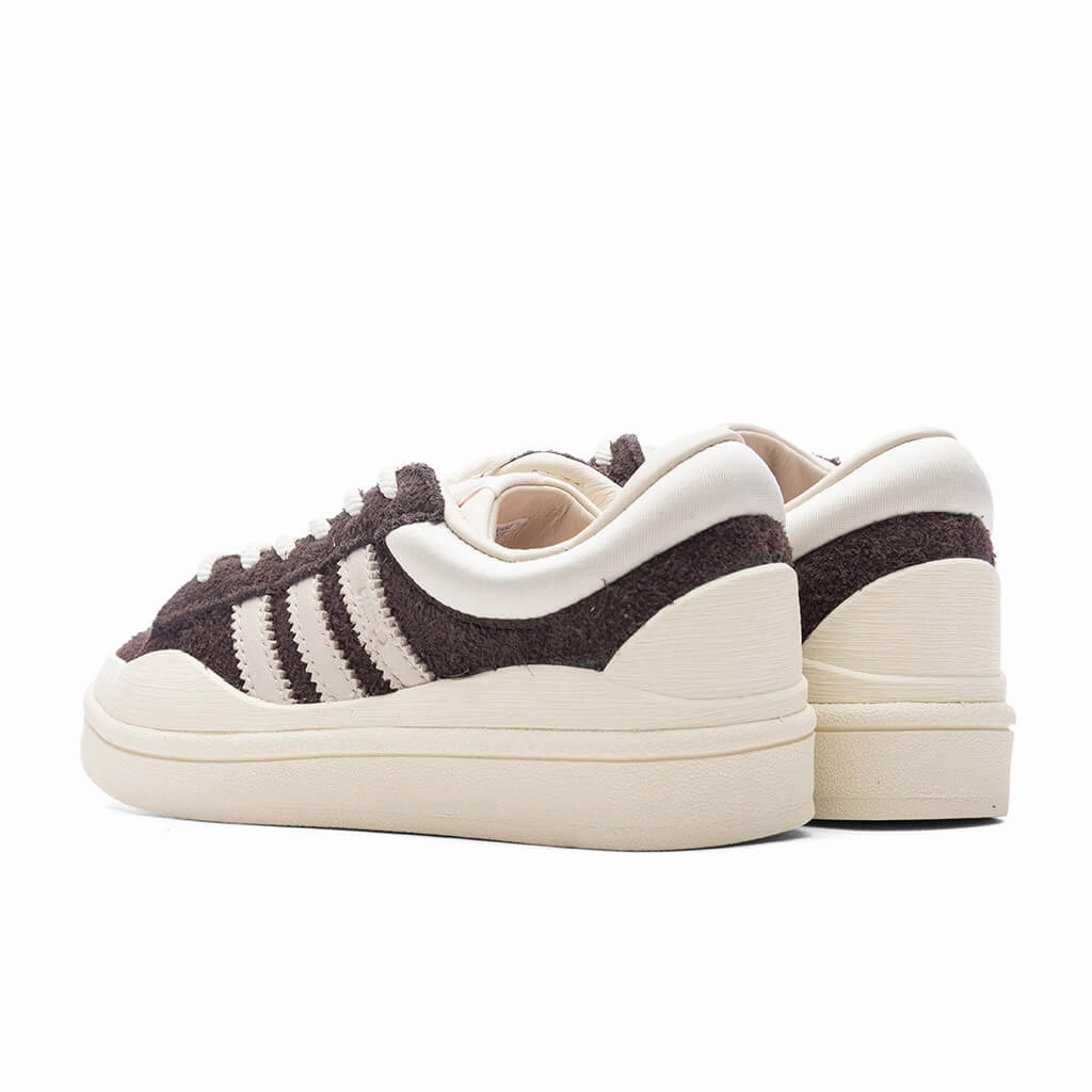 Adidas Originals x Bad Bunny Last Campus Kids - Dark Brown/Dark Brown/Clear Pink Adidas Classic Street Sneakers