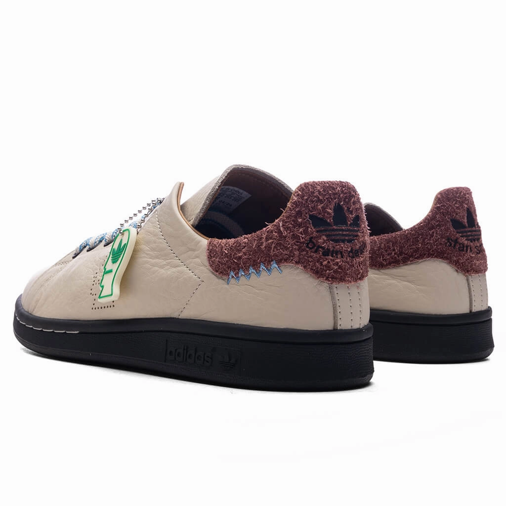 Adidas Originals x Brain Dead Stan Smith - Clear brown/Bahia Light Blue/Mesa Adidas Classic Street Sneakers