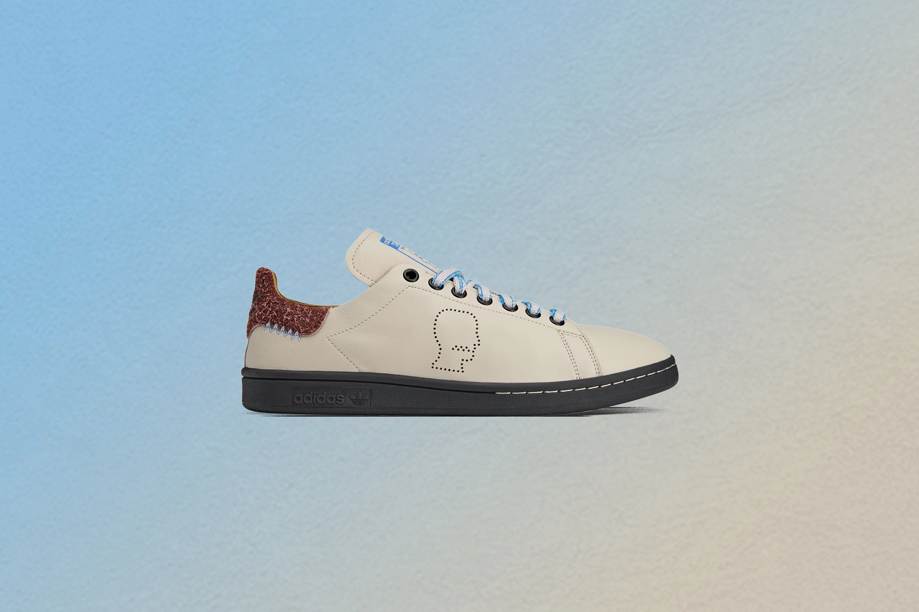 Adidas Originals x Brain Dead Stan Smith - Clear brown/Bahia Light Blue/Mesa Adidas Classic Street Sneakers