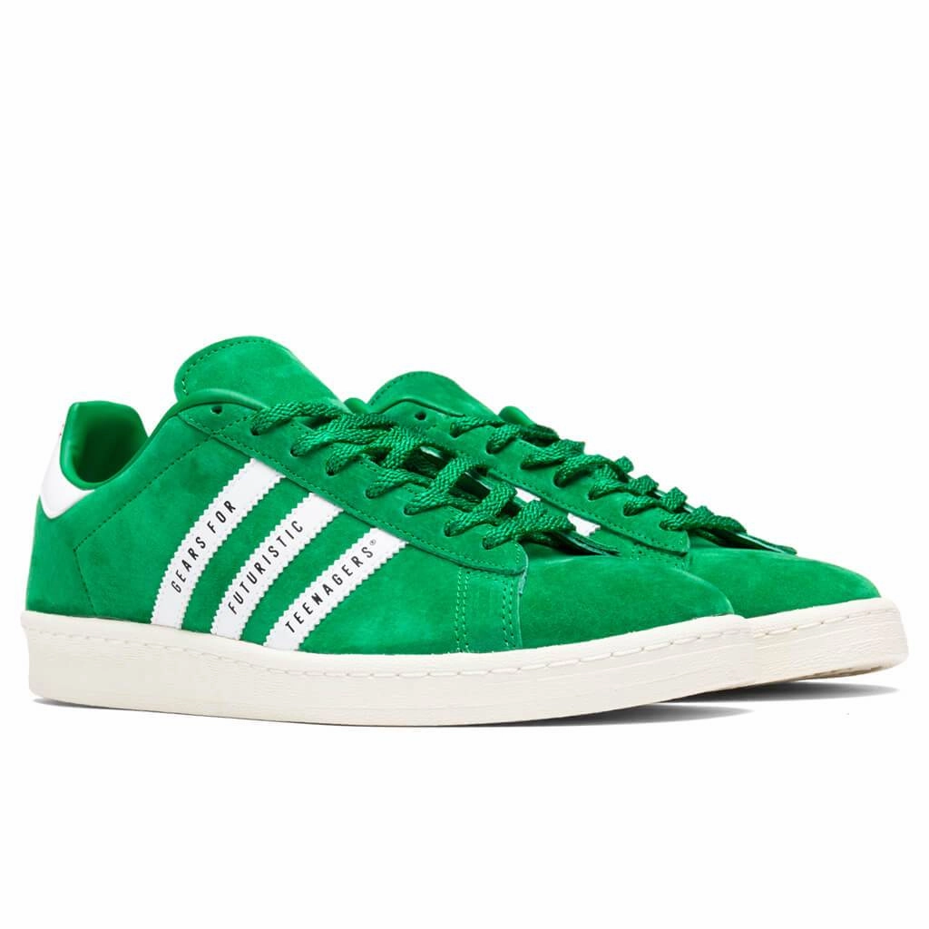 Adidas Originals x Campus - Green Adidas Classic Street Sneakers