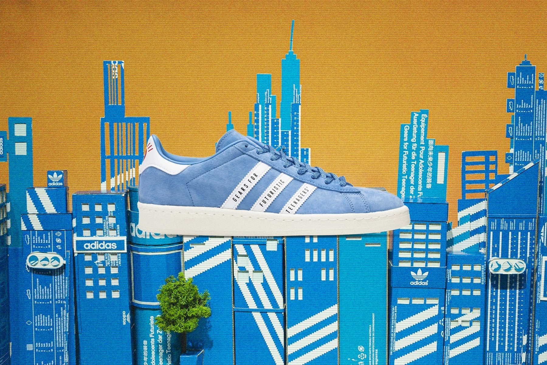 Adidas Originals x Campus - Light Blue Adidas Classic Street Sneakers