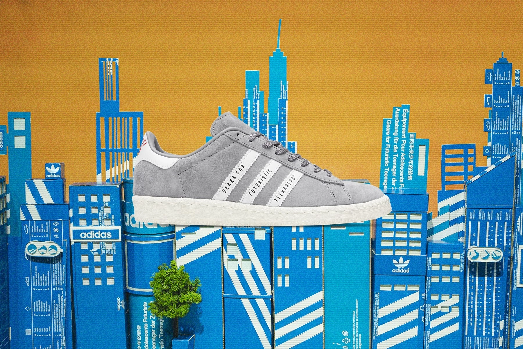 Adidas Originals x Campus - Light Onix Adidas Classic Street Sneakers