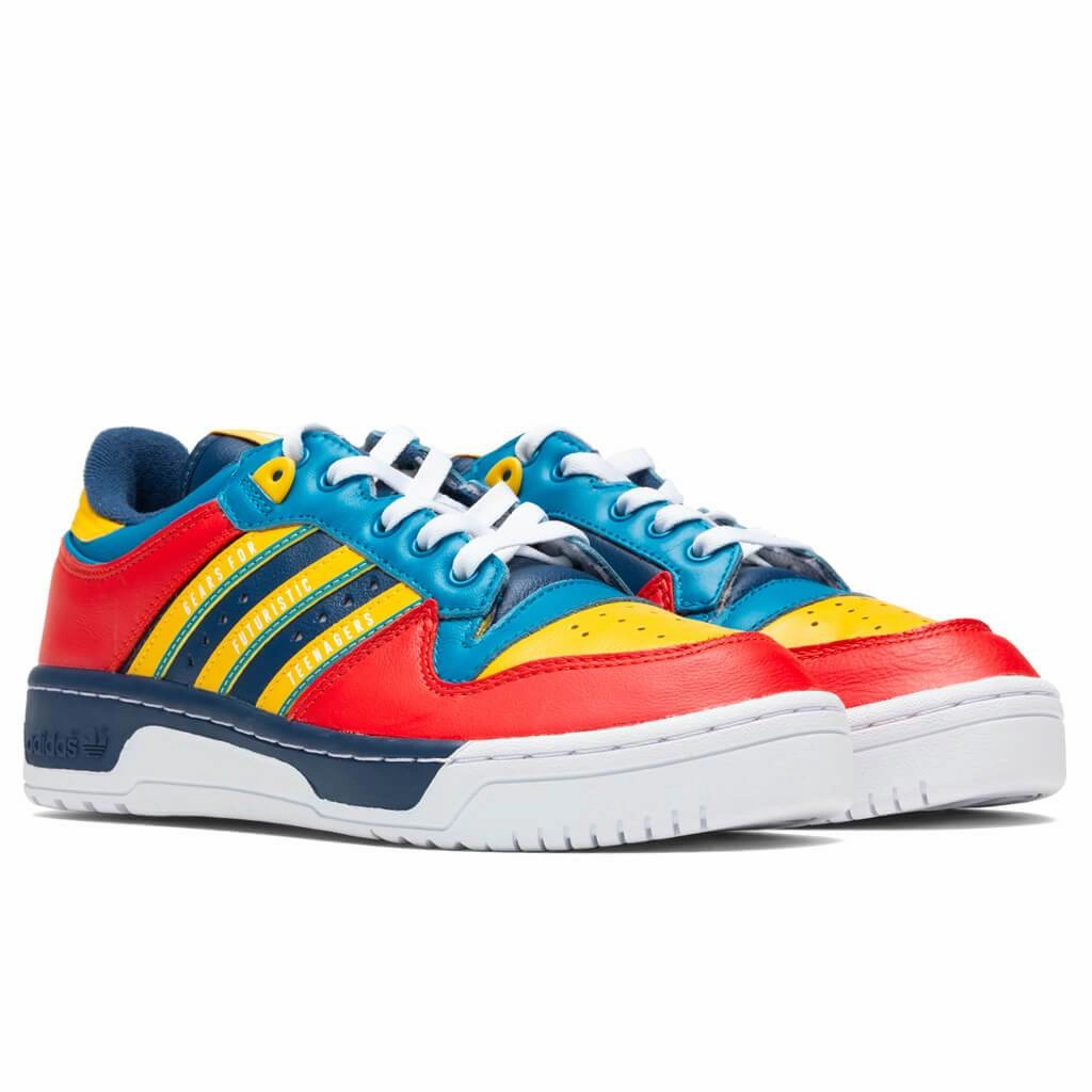 Adidas Originals x Human Made Rivalry Low - Night Marine Adidas Classic Street Sneakers