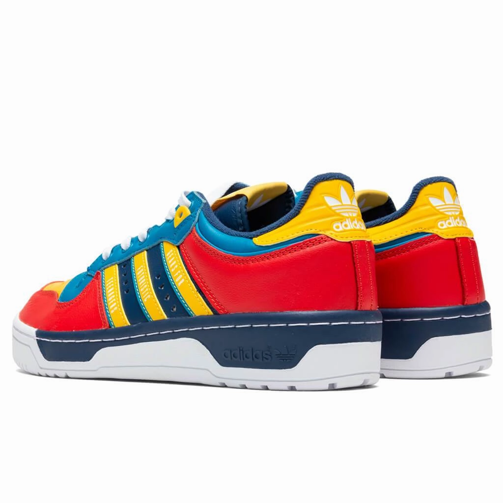 Adidas Originals x Human Made Rivalry Low - Night Marine Adidas Classic Street Sneakers