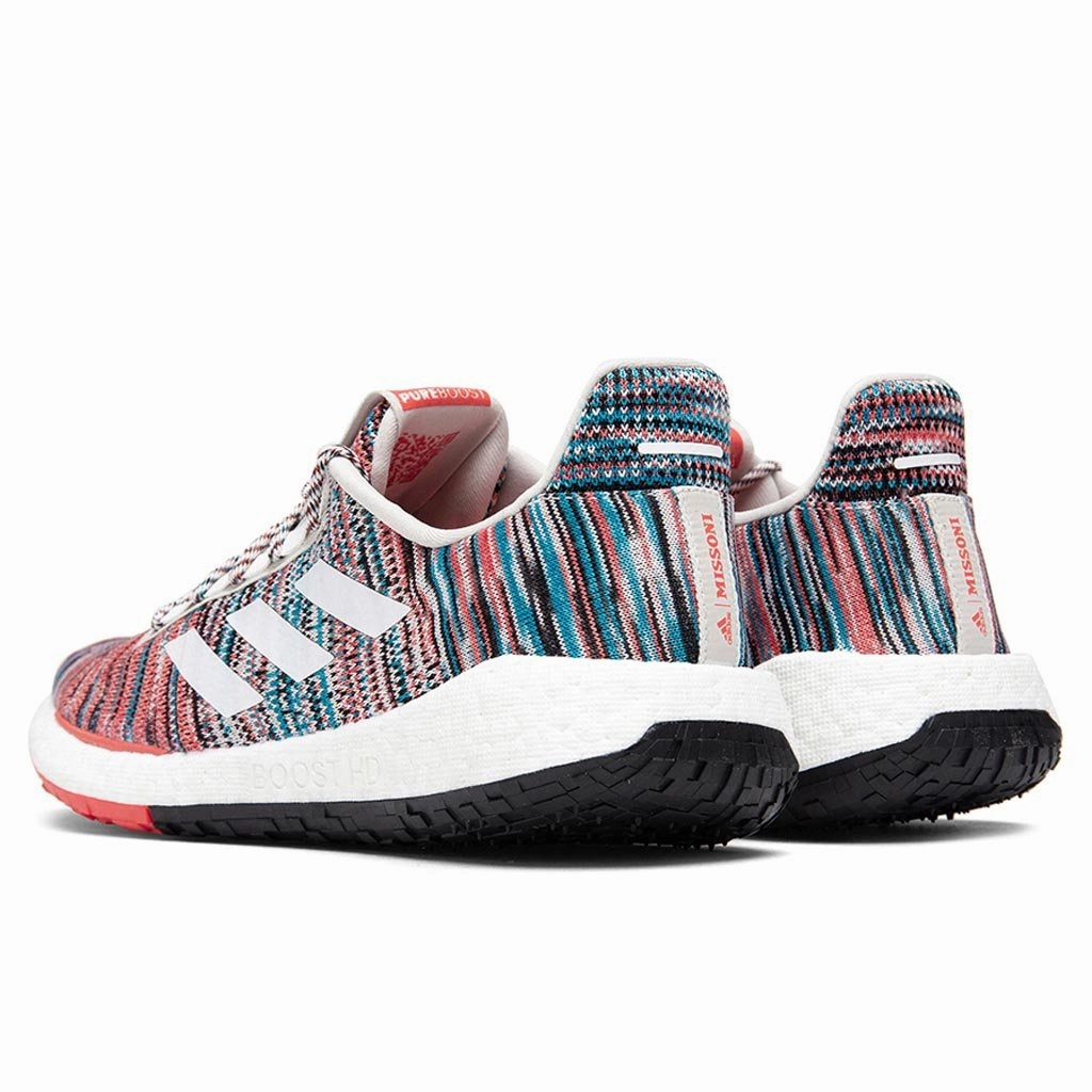 Adidas Originals x Missoni Pulseboost HD - White/Infrared Adidas Classic Street Sneakers