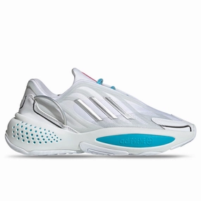 Adidas Originals x RUBY 9100M Ozrah - Cloud White/Silver Metallic/Shock Pink Classic Adidas sneakers with timeless style