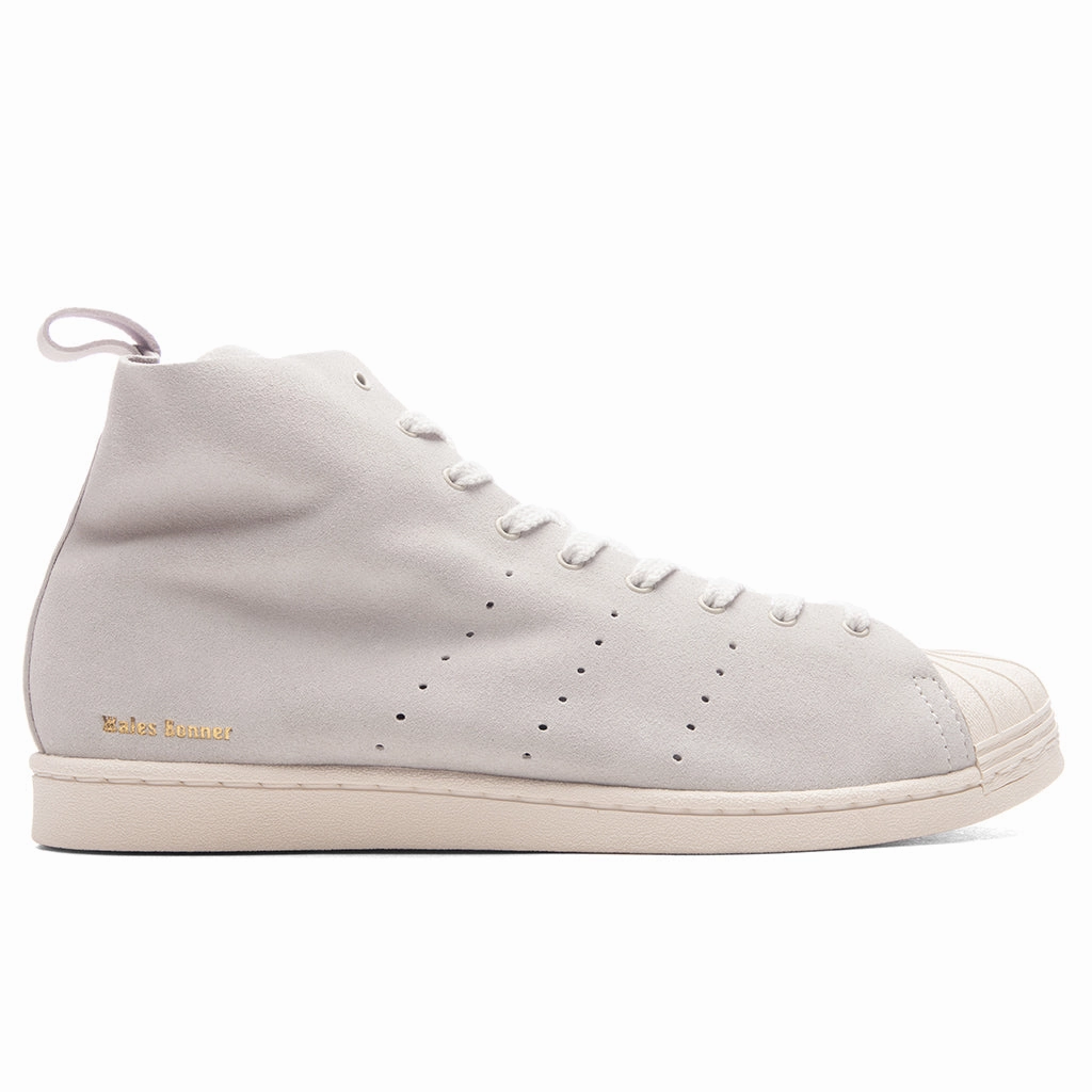 Adidas Originals x Wales Bonner Superstar Hi - Supplier Colour/Cream White/Gold Metallic Classic Adidas sneakers with timeless style