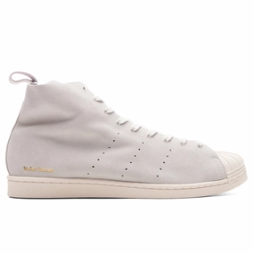 Adidas Originals x Wales Bonner Superstar Hi - Supplier Colour/Cream White/Gold Metallic Classic Adidas sneakers with timeless style