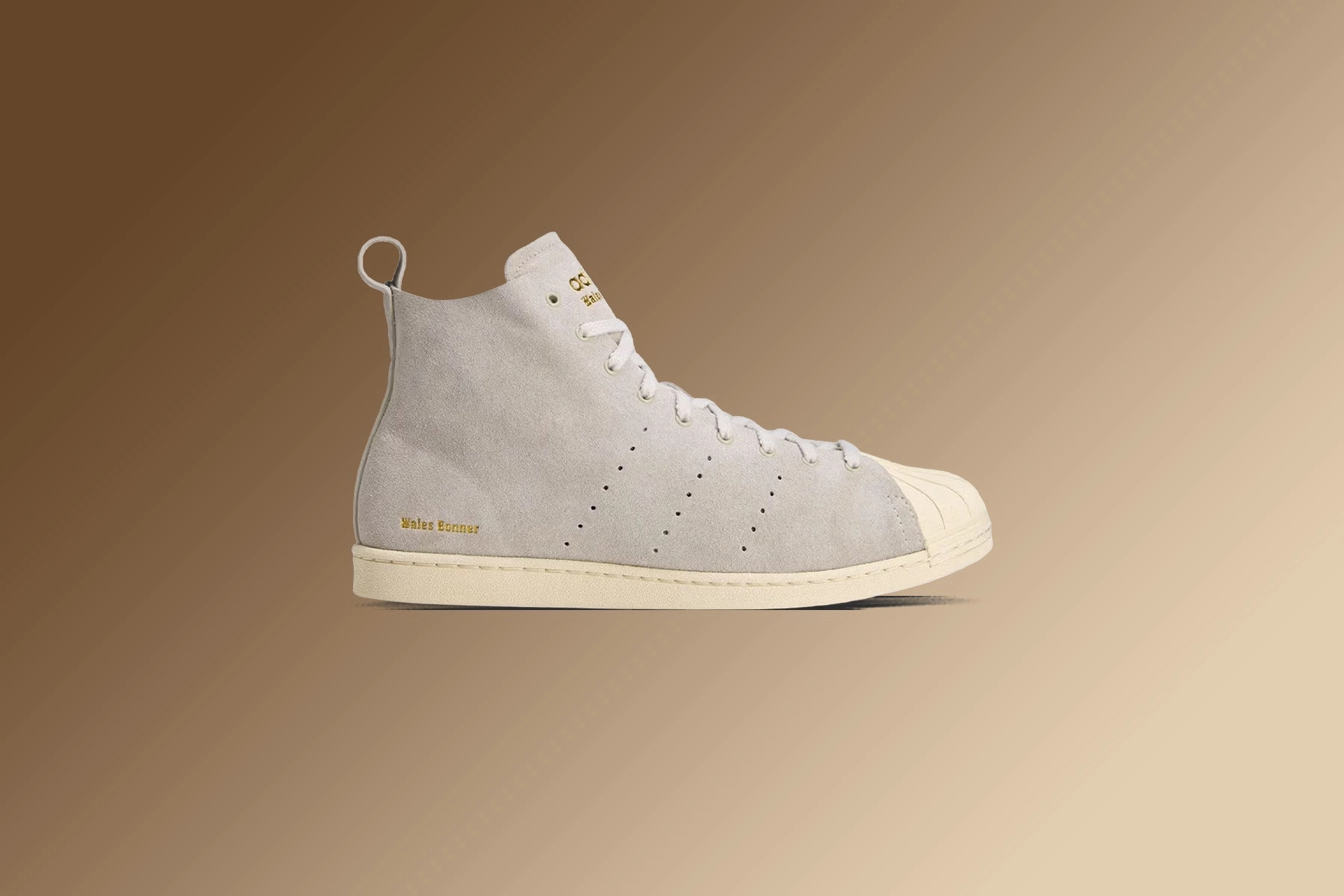 Adidas Originals x Wales Bonner Superstar Hi - Supplier Colour/Cream White/Gold Metallic Adidas Classic Street Sneakers