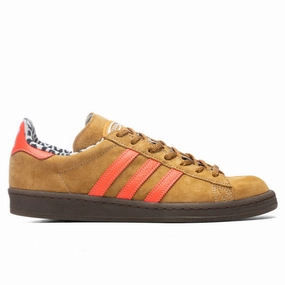 Adidas Originals x X-Large Campus 80 - Mesa/Solar Red/Gum Classic Adidas sneakers with timeless style
