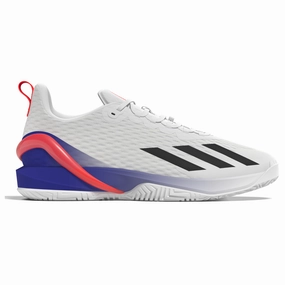 Adidas Performance Adizero Cybersonic Men  Tennis Shoes- Ftw White/Core Black/Solar Red Adidas tennis footwear