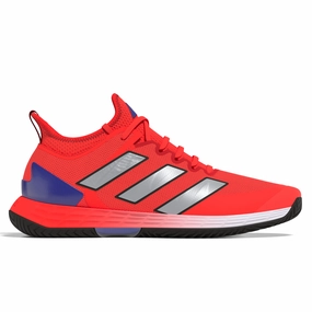 Adidas Performance Adizero Ubersonic 4 Lanza T Men Tennis Shoes - Solar Red Adidas tennis footwear