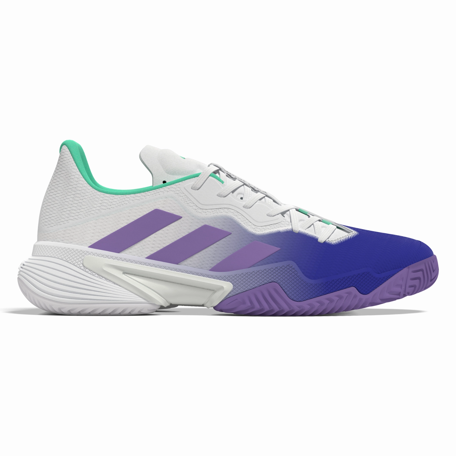 Adidas Performance Barricade Women Tennis Shoes - LUCBLU/VIOFUS/PULMIN Adidas tennis footwear