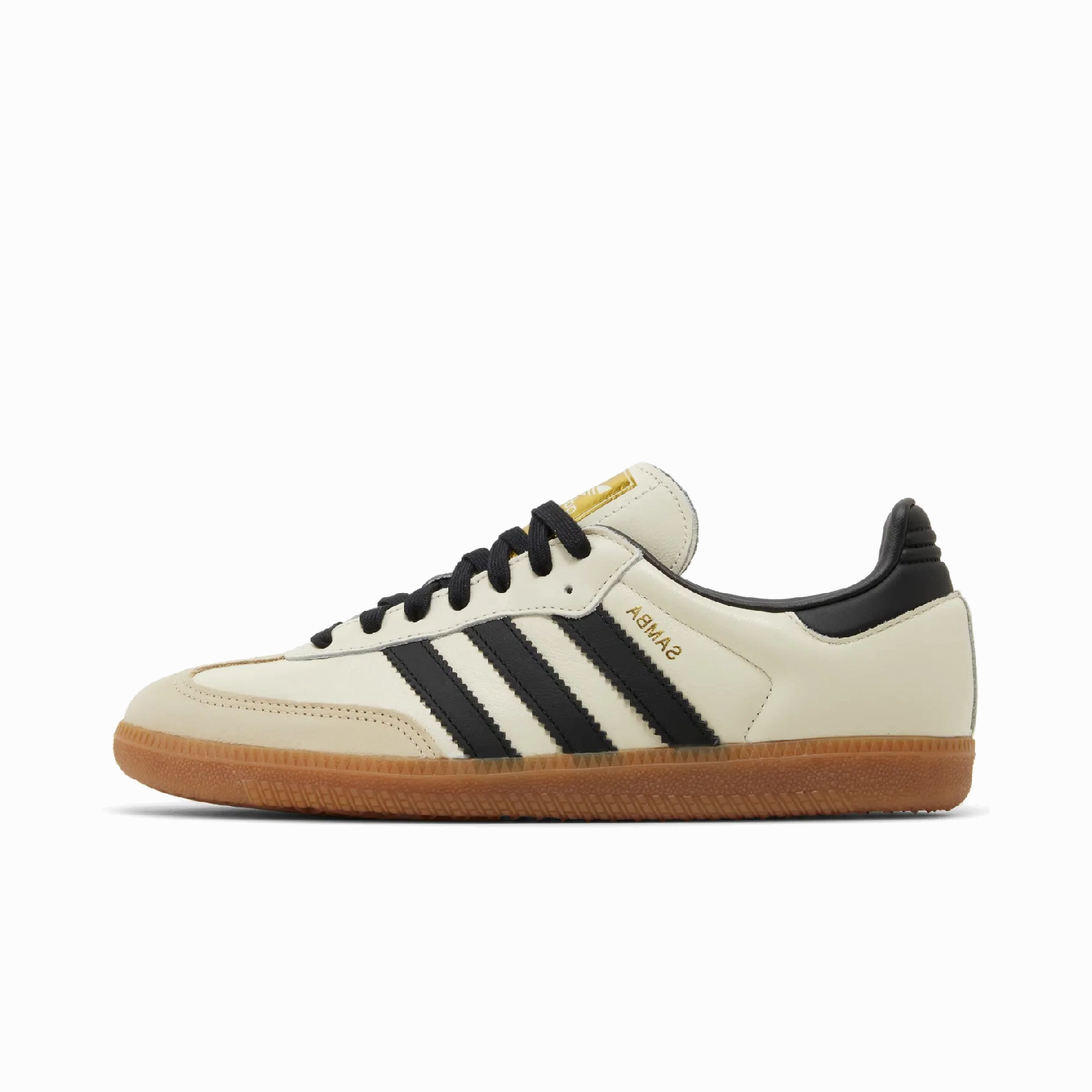 adidas Samba OG Cream White Sand Strata (Women's) Adidas athletic footwear for all-day wear