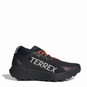 Adidas Terrex Agravic GTX Trail Running Shoe Core Black / Grey / Semi Impact Orange Adidas shoe variations