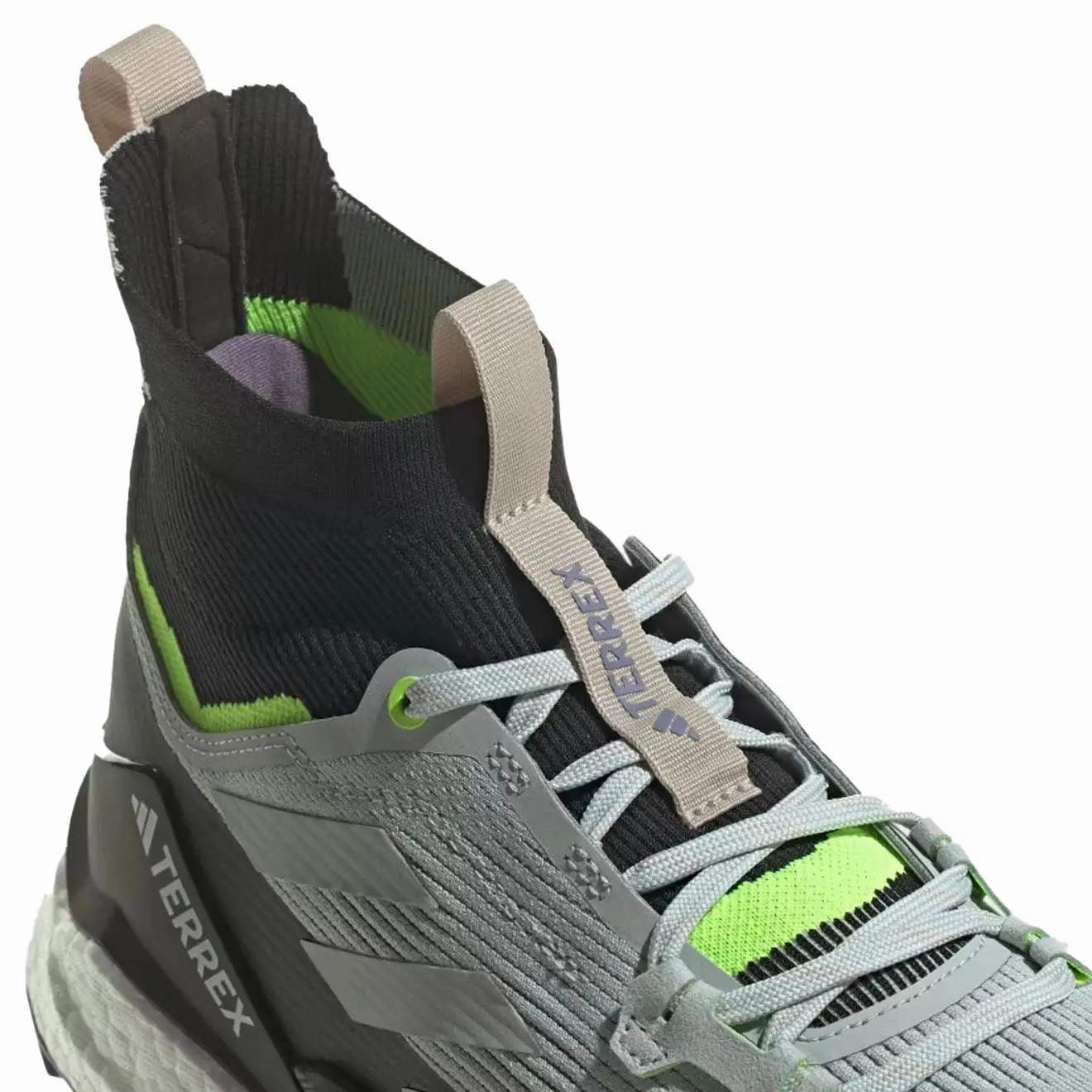 Adidas Terrex Free Hiker 2.0 Hiking Shoes Wonder Silver / Wonder Silver / Lucid Lemon Versatile Training Shoes