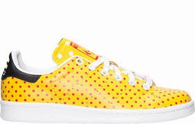 ADIDAS X PHARRELL WILLIAMS MEN STAN SMITH SPD - POLKA DOT PACK Adidas casual shoes with modern design