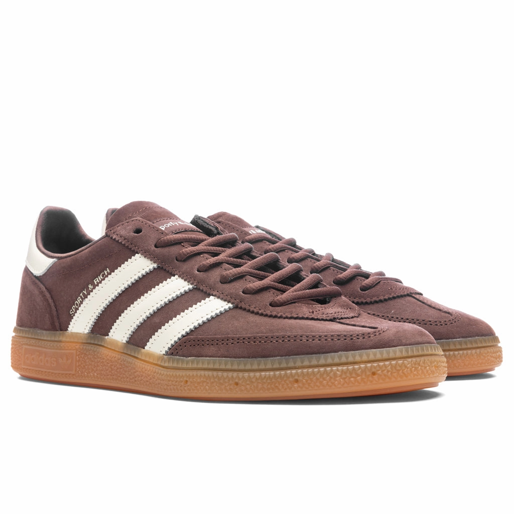 Adidas x Sporty & Rich Handball Spezial - Shadow Brown/Gum/White Tint Adidas Classic Street Sneakers