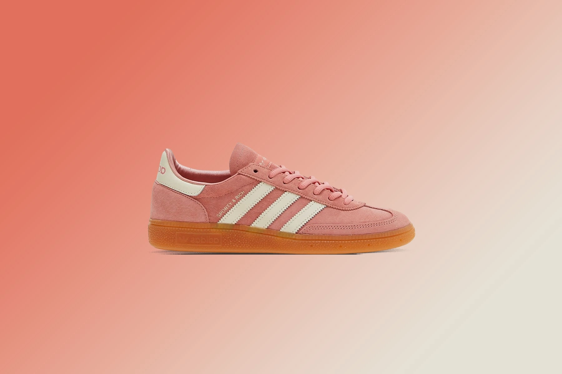 Adidas x Sporty & Rich Handball Spezial - White Tint/Gum/Cloud White Adidas Classic Street Sneakers
